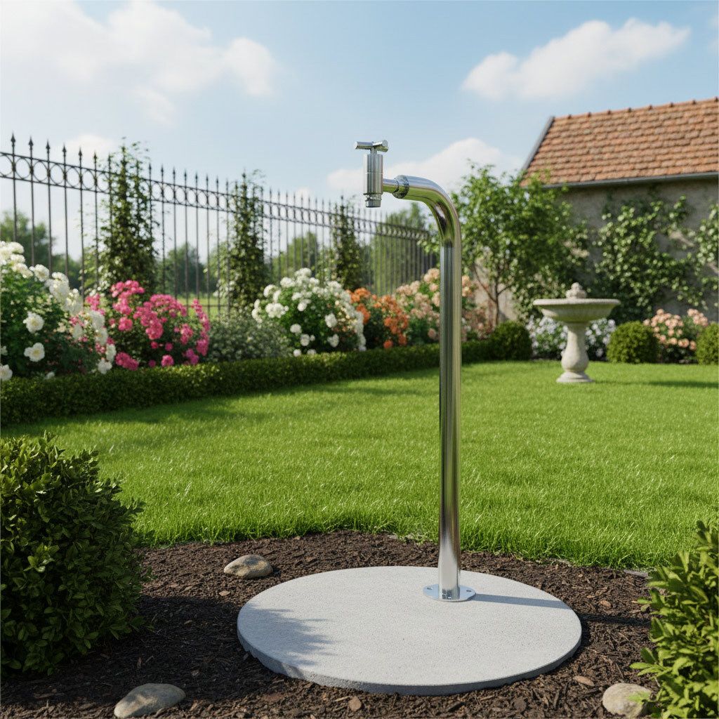 Ideal Zapfsäule Ø40mm V2A