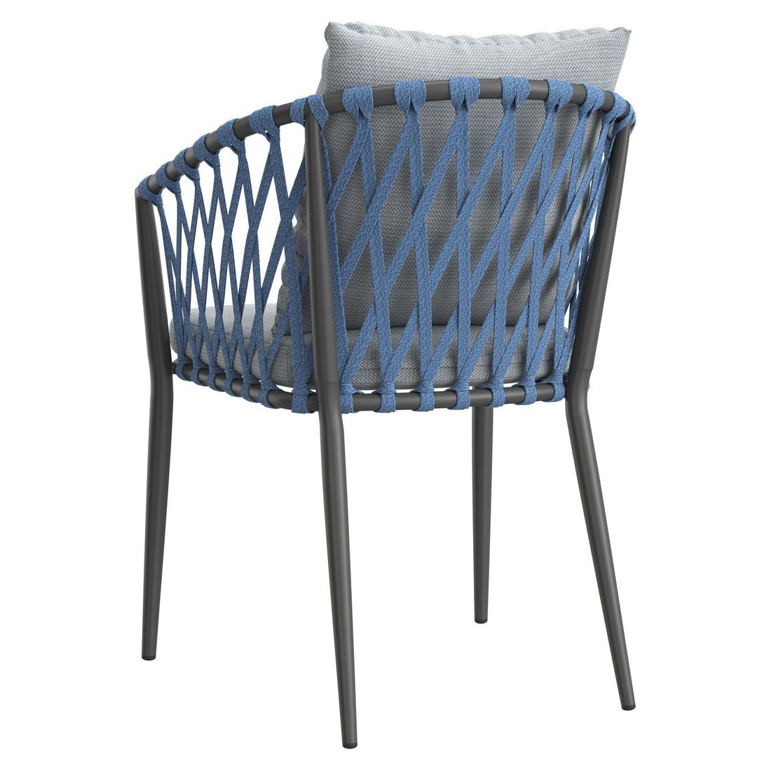 LC Garden Sunrepo Stapelsessel Aluminium mit Sitz- und Rückenkissen