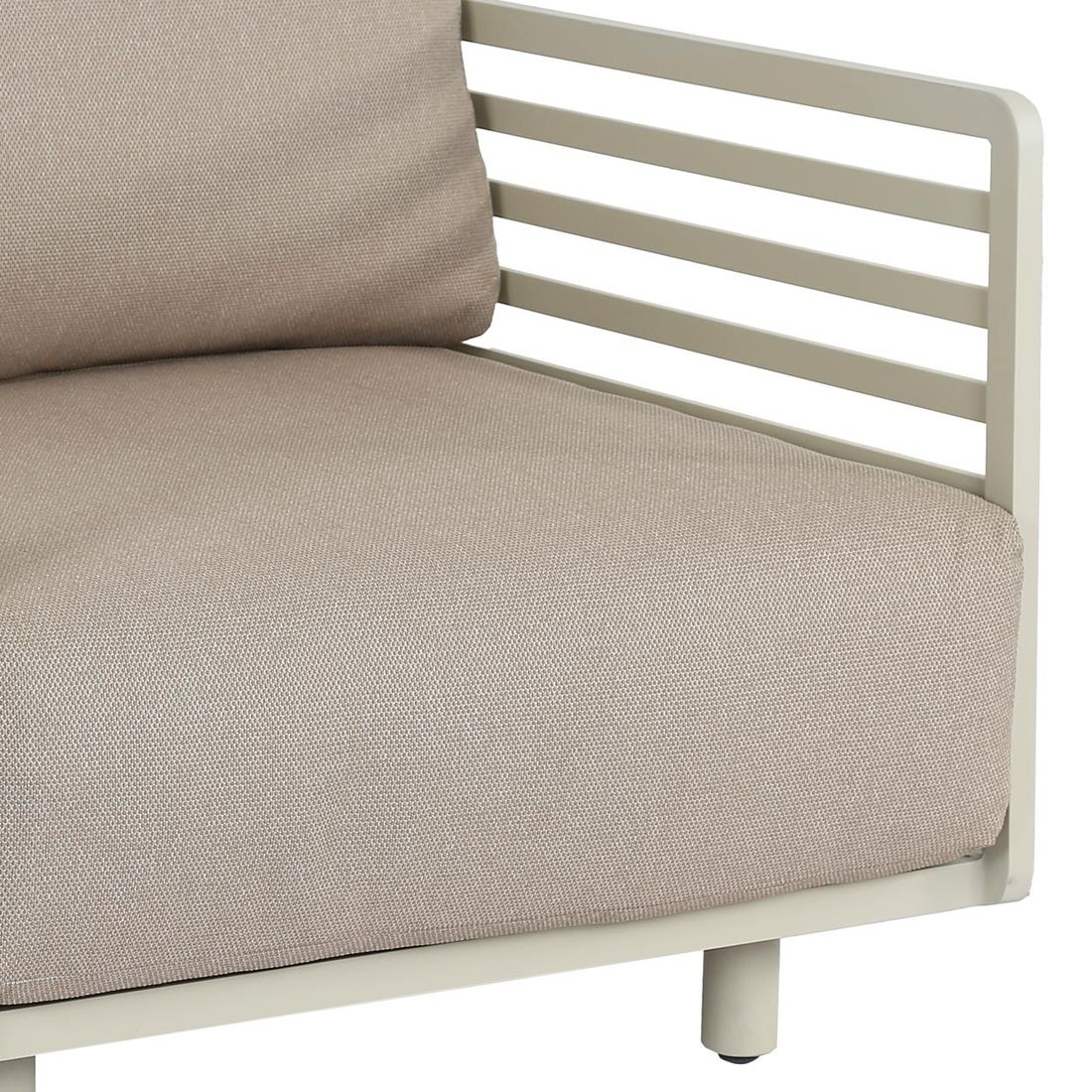 OUTLIV. Tobago Loungeset inkl. Loungetisch Aluminium/Olefin