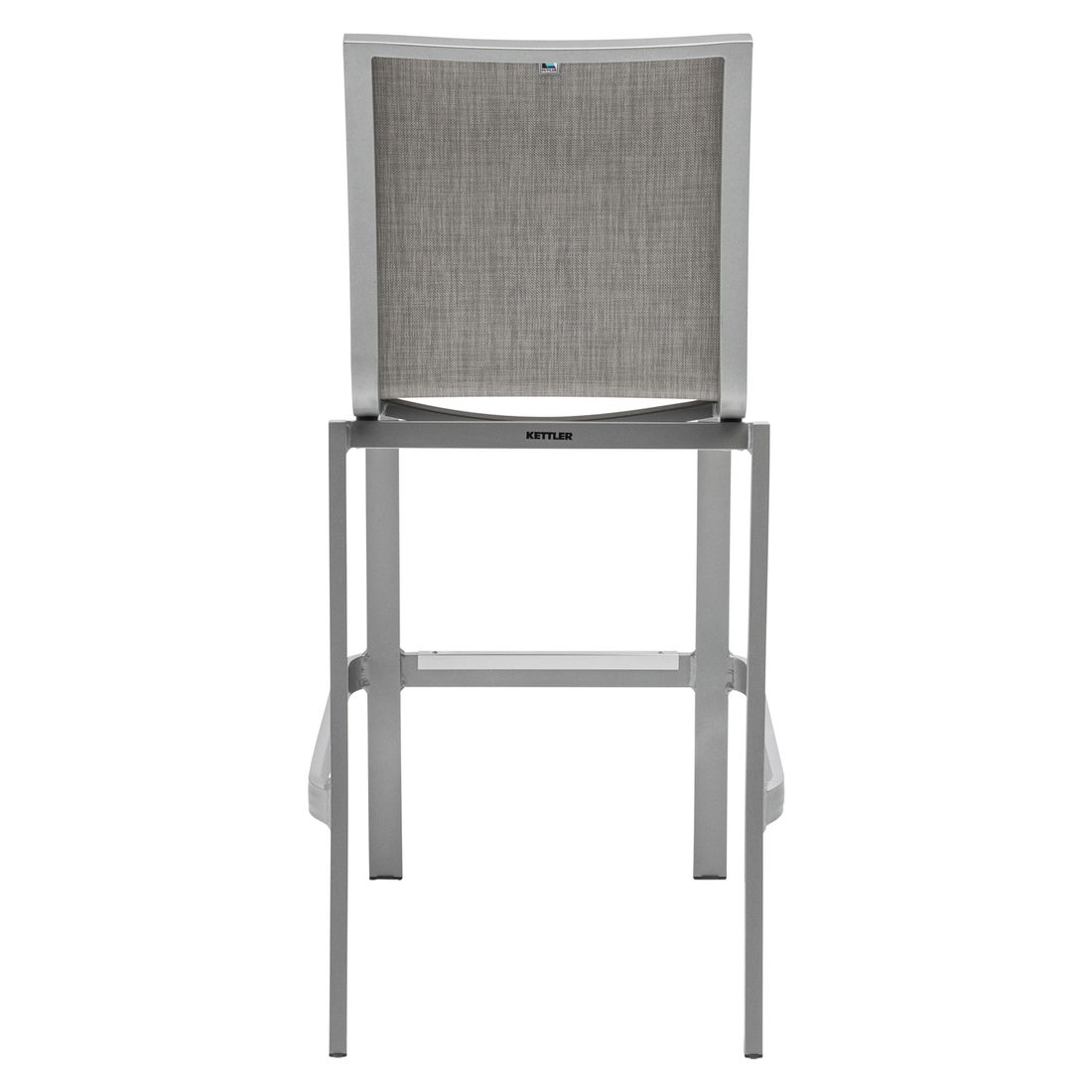 Kettler Rasmus Garten-Barstuhl Aluminium/Outdoorgewebe