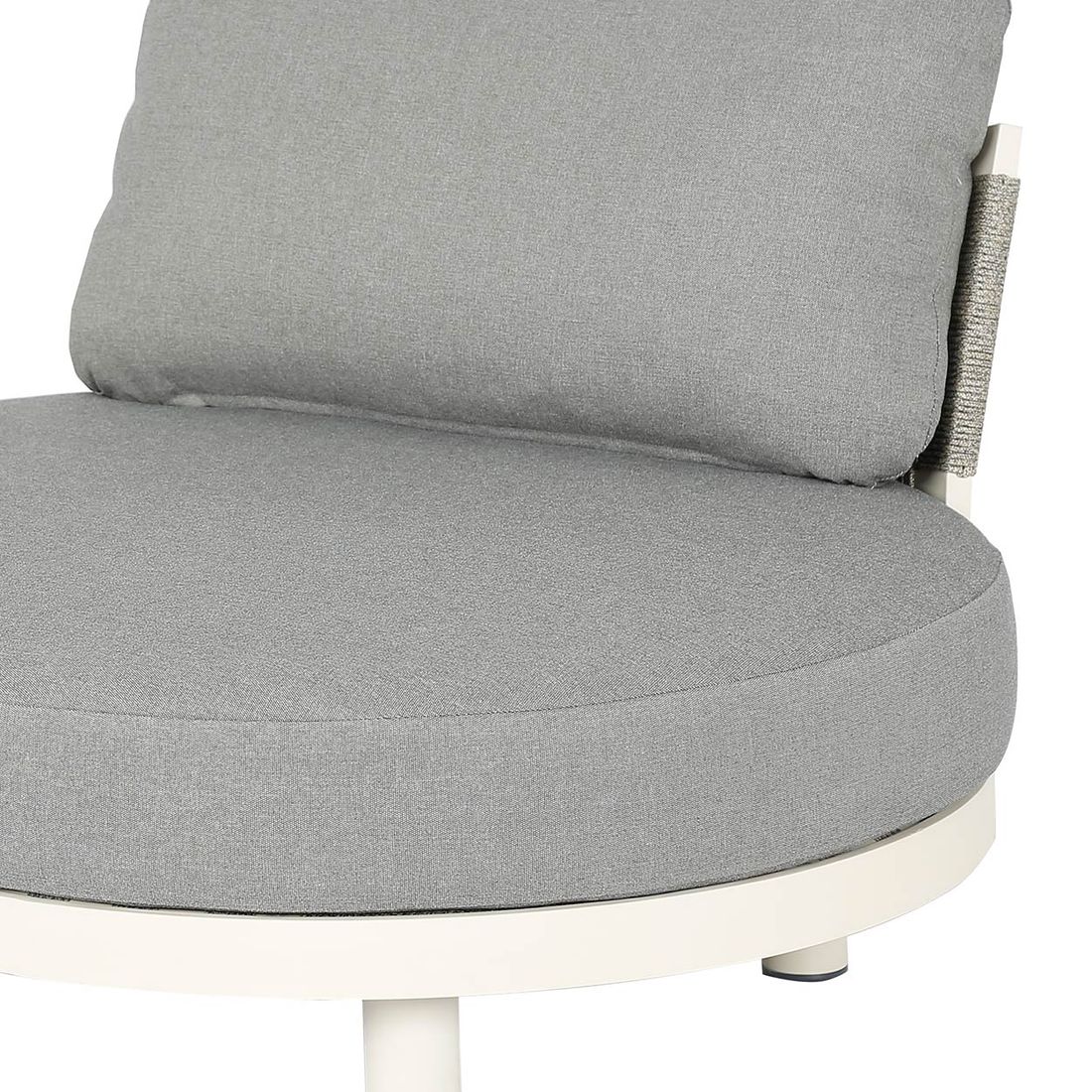 OUTLIV. Washington Deluxe Loungeset inkl. Loungetische Aluminium/Teak/Olefin