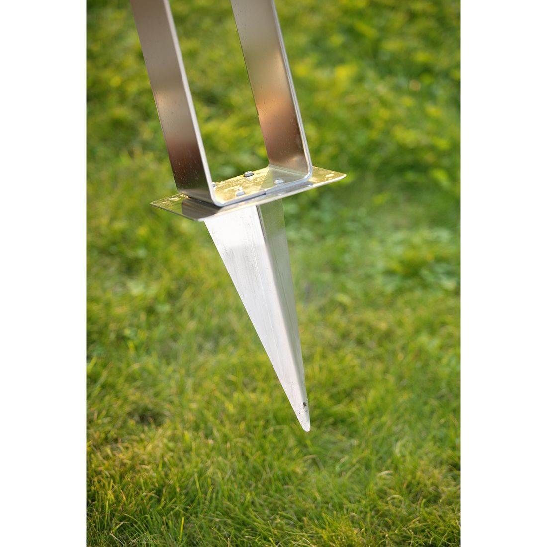 Ideal Altena mini Gartendusche Kaltwasser Edelstahl/Holz