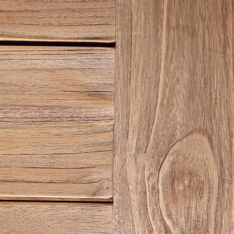 Best Moretti Gartentisch 90x90cm Teak Recycelt