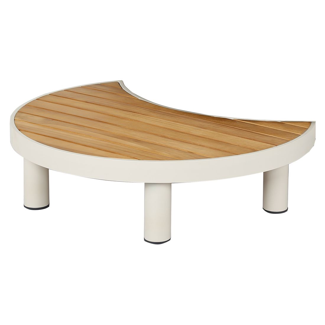 OUTLIV. Washington Deluxe Loungeset inkl. Loungetische Aluminium/Teak/Olefin
