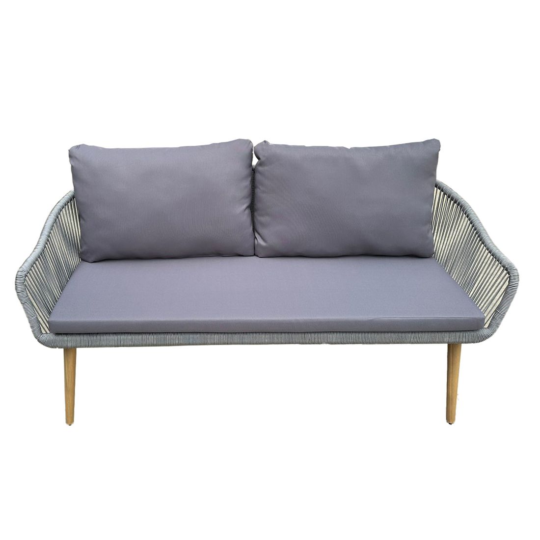 OUTLIV. Lille Gartensofa Akazie/Rope/Polyester