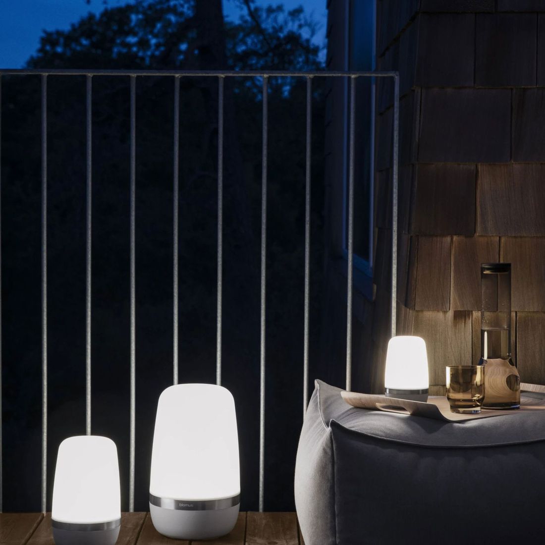 Blomus Spirit Outdoorleuchte large Aluminium