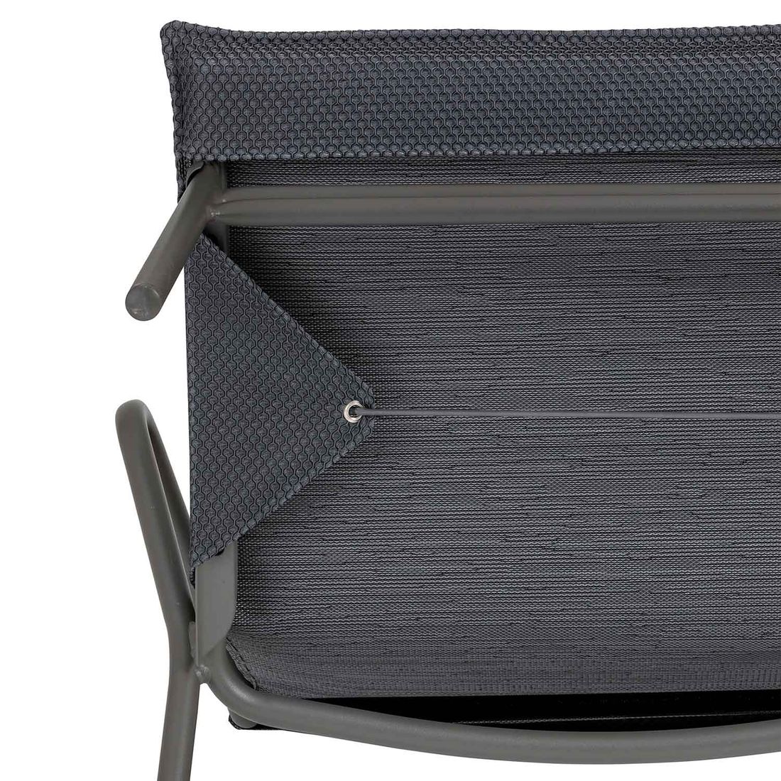 Lafuma Vence Loungebank Stahl/BeComfort