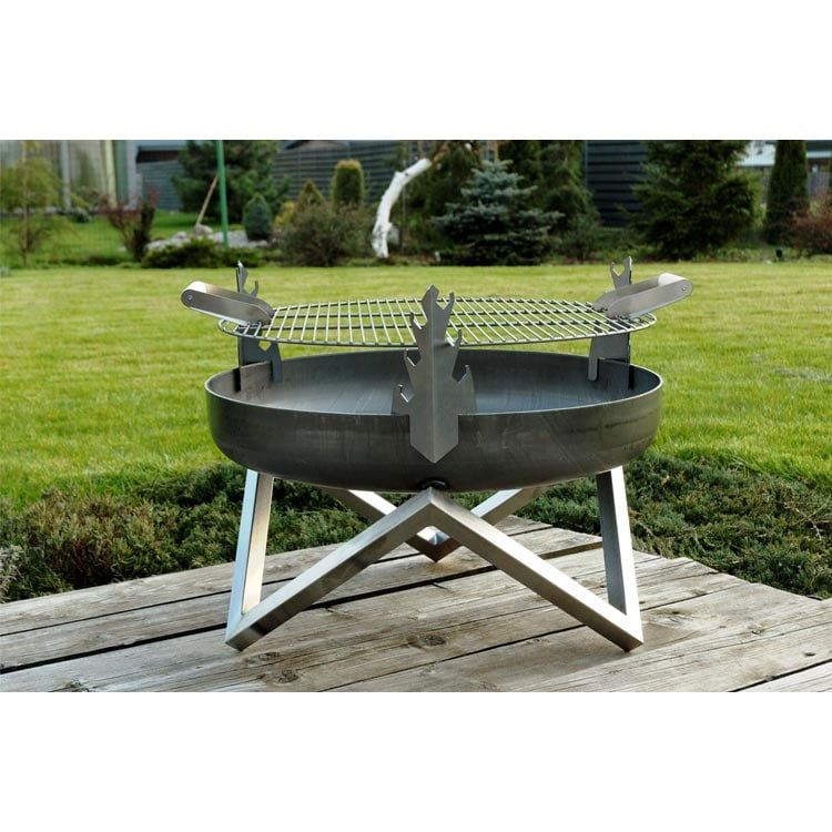 SvenskaV Grillaufsatz für Feuerschalen Ø45cm