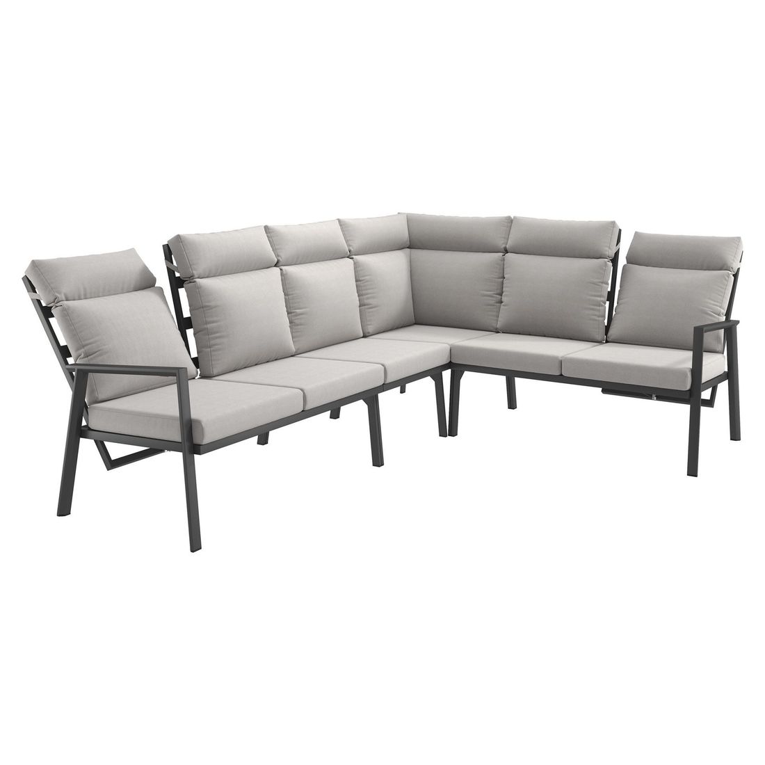 OUTLIV. Milano Dininglounge Tisch 150x90cm Aluminium/Polyester