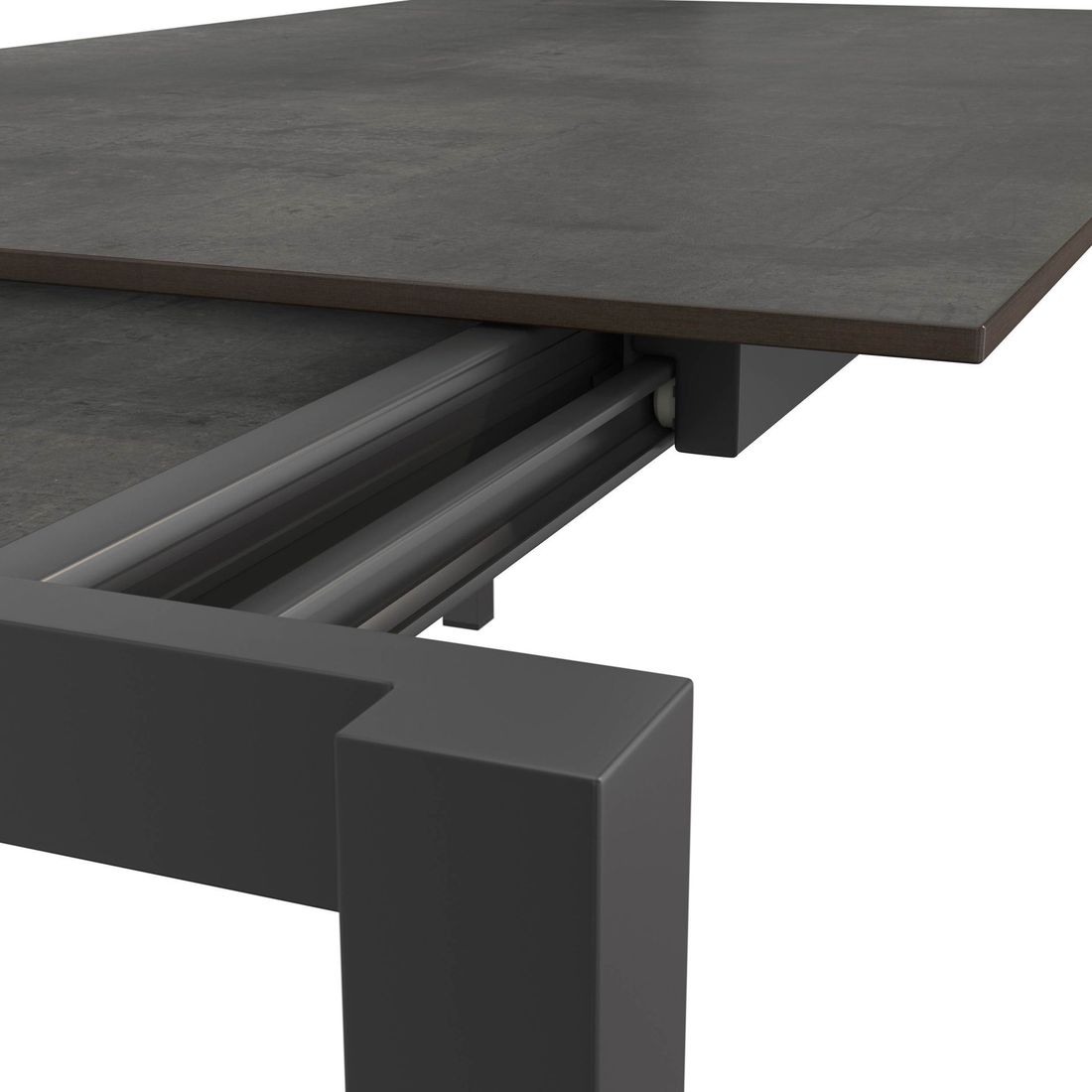 Kettler Basic Plus Gartenmöbel-Set L (6 Plätze) Tisch 160/267x91cm