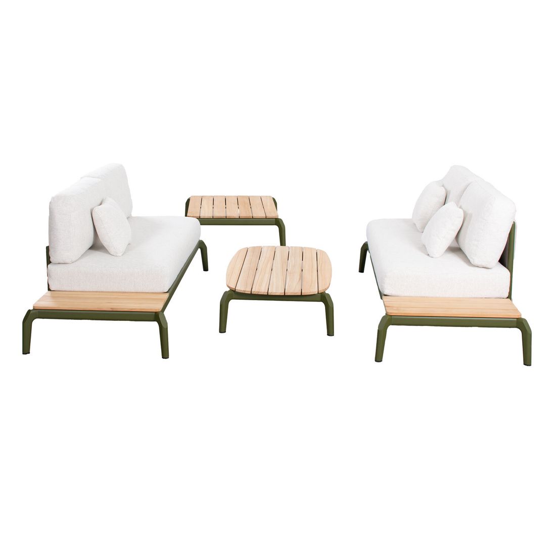 OUTLIV. Olivia Ecklounge inkl. Loungetisch Aluminium/Olefin