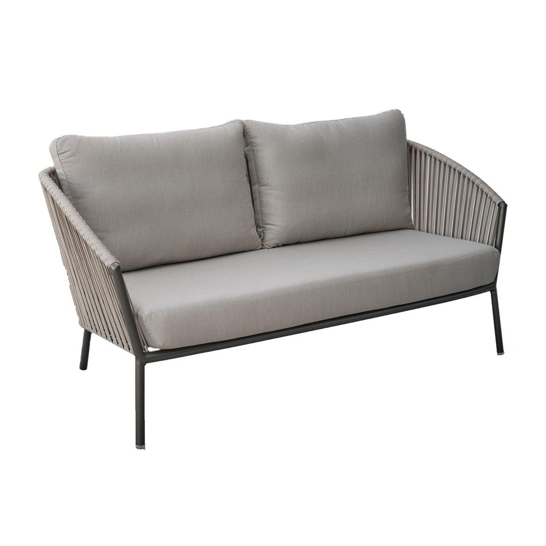 Stern Cliff Loungeset inkl. Beistelltische Aluminium/Rope/Polyacryl