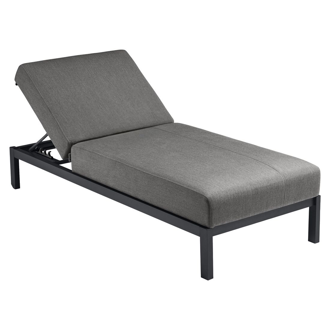 Kettler Pure Gartenliege verstellbar Aluminium/Sunbrella