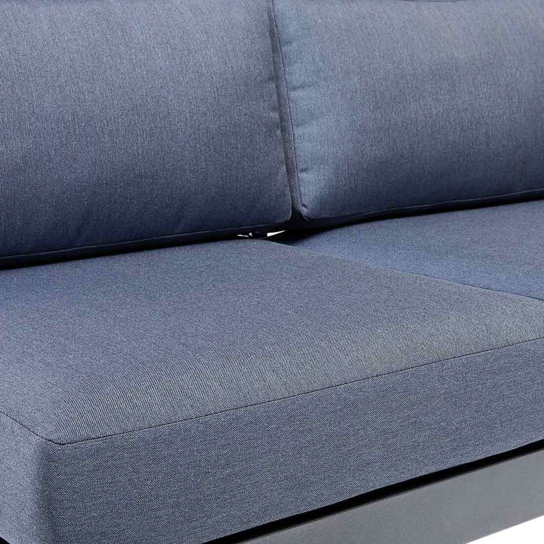 Kettler Ocean Skid Platform Gartenloungesofa Aluminium/Agora