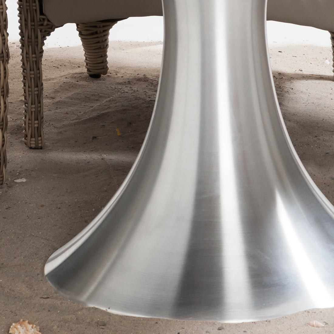 Domus Ventures Palm Tisch Ø150 cm Aluminium/StoneTEC