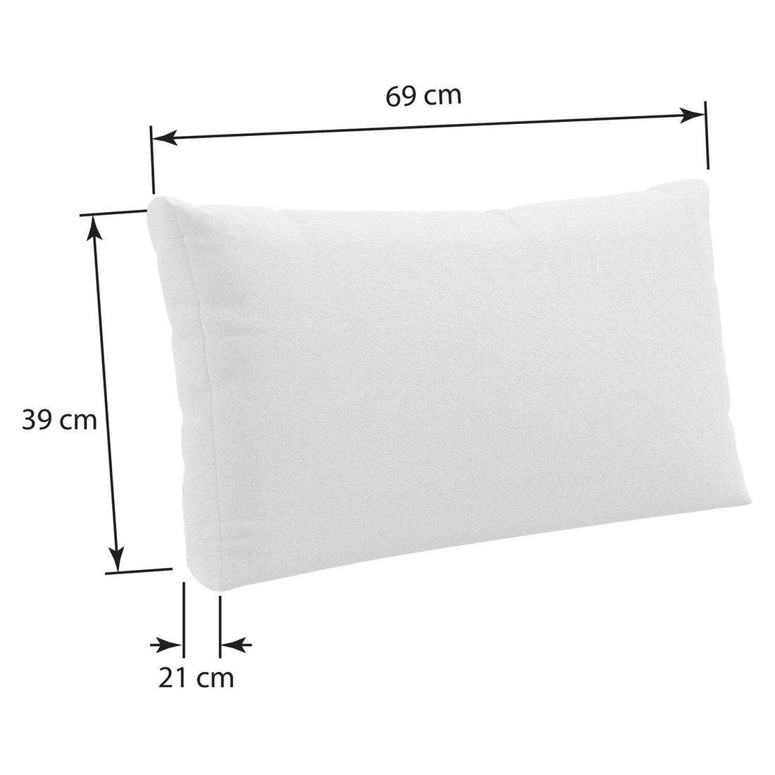 OUTLIV. Ava Rückenkissen 69x39cm Polyester