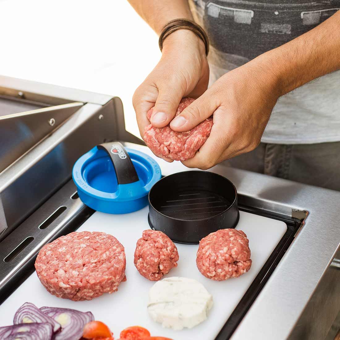 Napoleon Hamburgerpresse 3-in-1