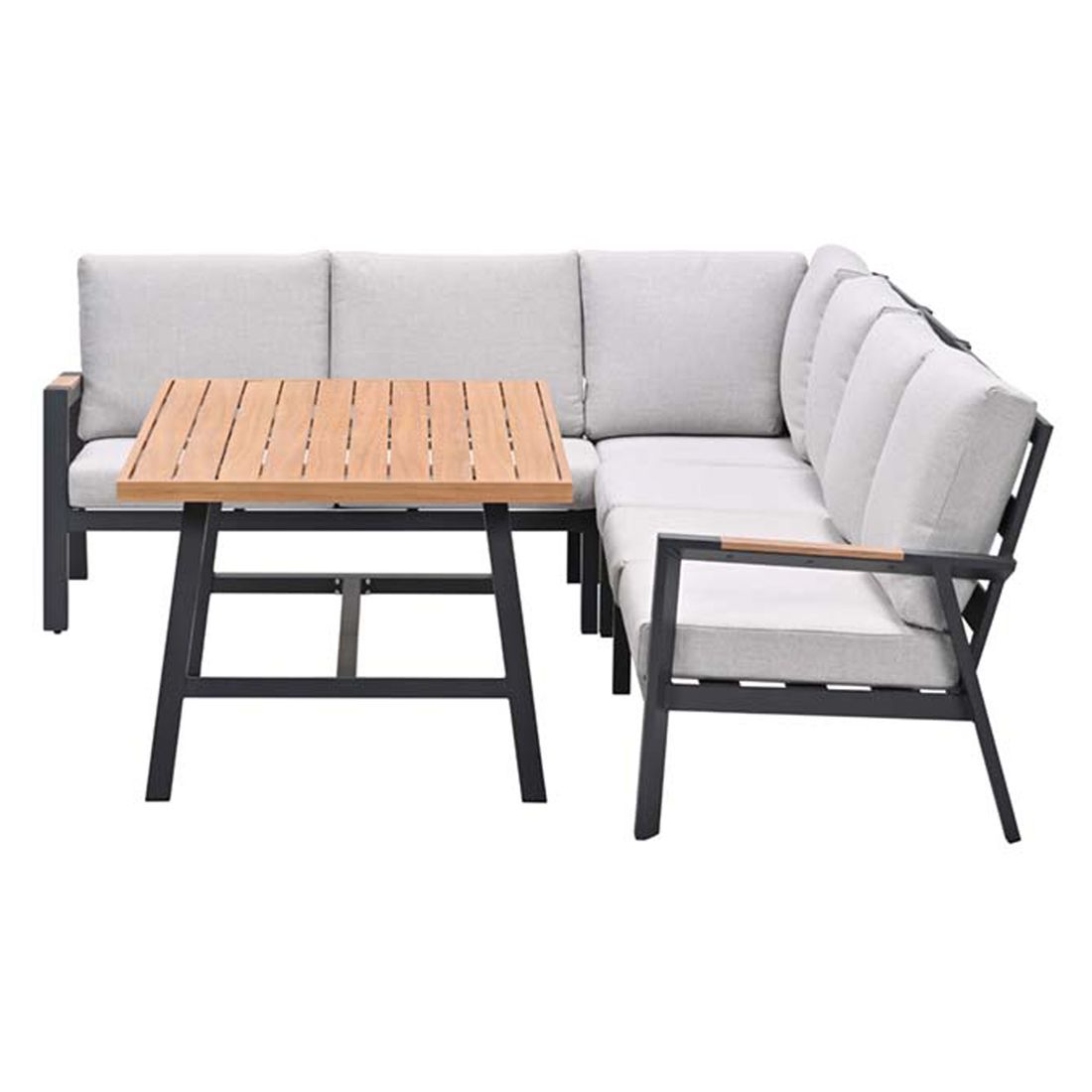 Garden Impressions Elati Dininglounge Tisch 150x89,5cm Aluminium/Polyester