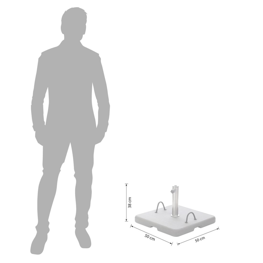 Kettler Easy Stand Schirmständer 50 kg