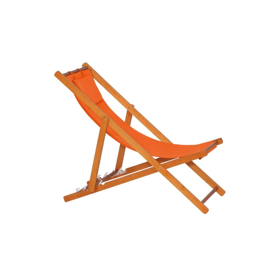 Siena Garden Faro Beach-Liegestuhl Holz/Textilene