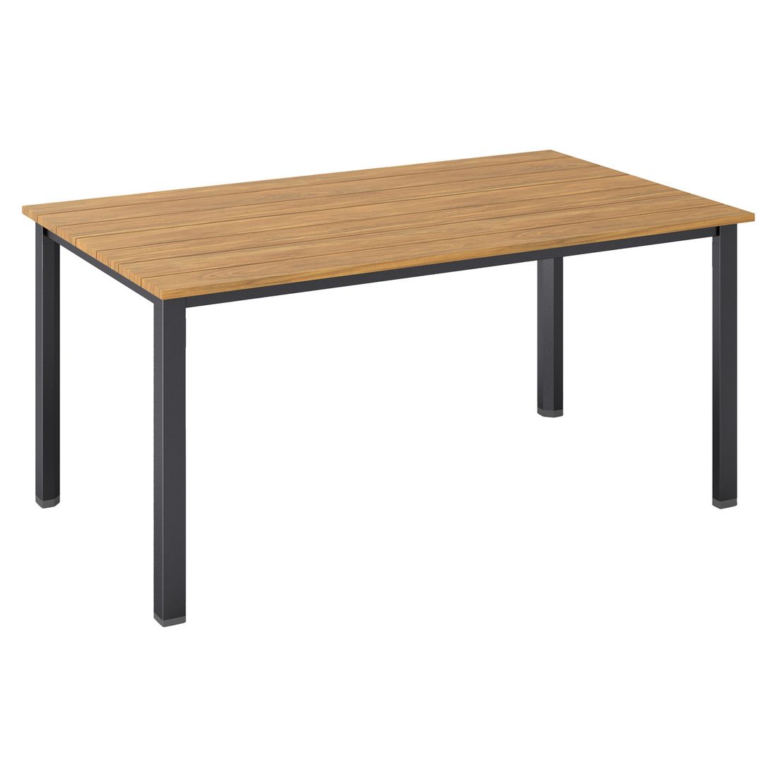 Kettler Cubic Gartentisch Aluminium/Teak