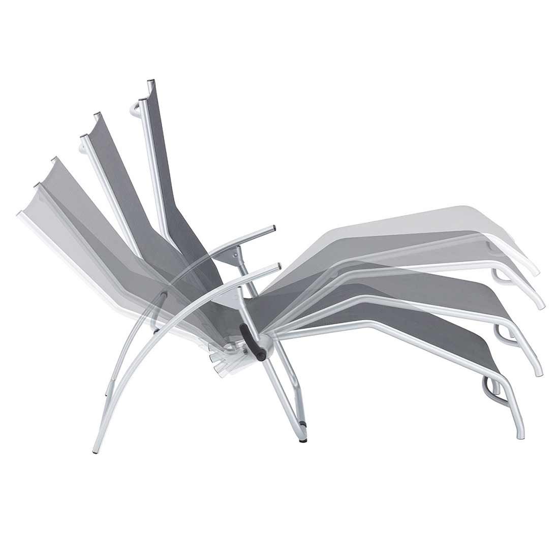 Kettler Tampa Bäderliegen-Set 2-tlg. Aluminium/Batyline