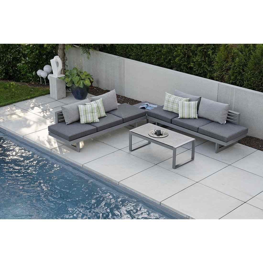 Stern Allround Beistelltisch 122,5x60 cm Aluminium/Silverstar