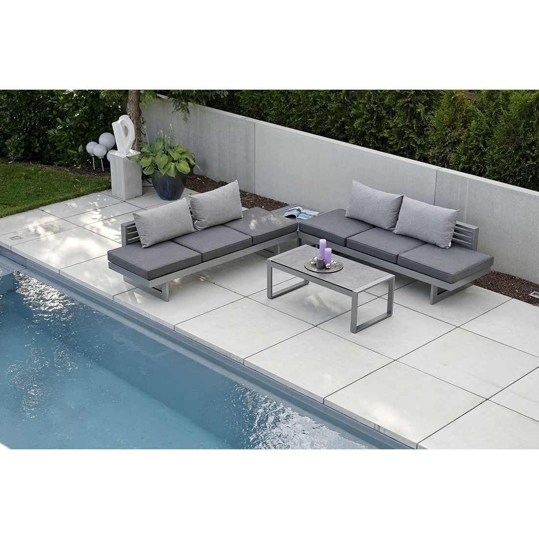 Stern Allround Beistelltisch 122,5x60 cm Aluminium/Silverstar