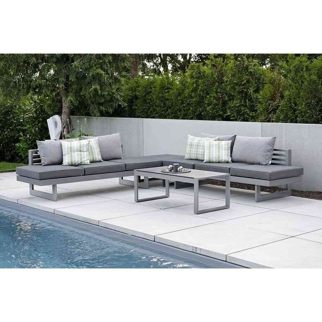 Stern Allround Beistelltisch 122,5x60 cm Aluminium/Silverstar