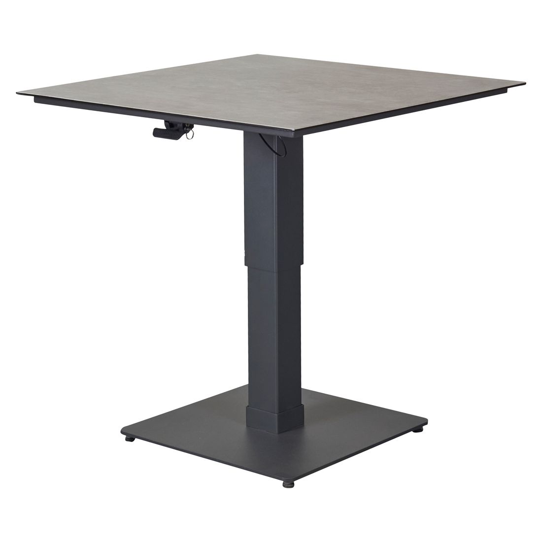 LC Garden Bondino Lifttisch Aluminium/Glaskeramik