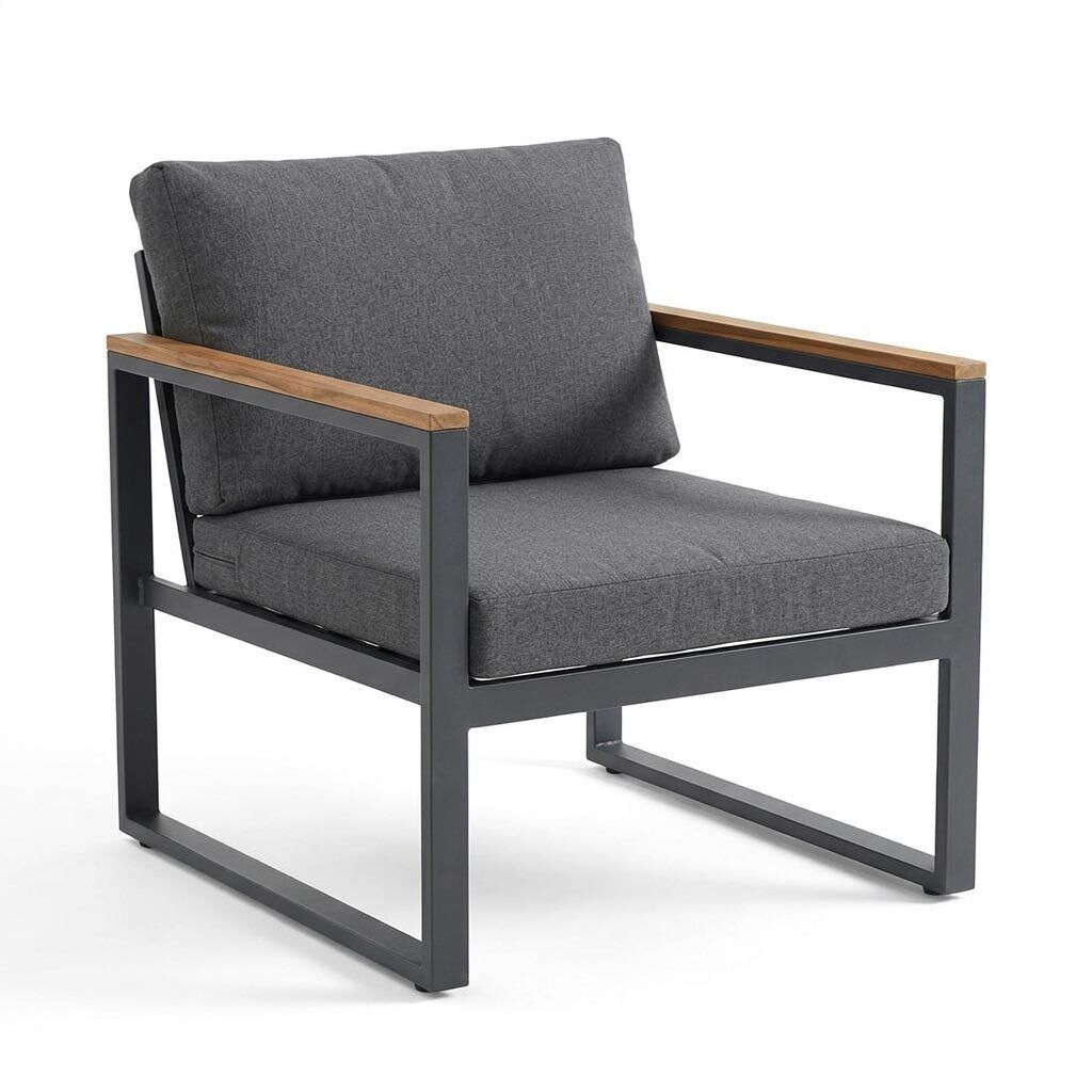 Acamp Space Loungeset inkl. Loungetisch Stahl/Polyester