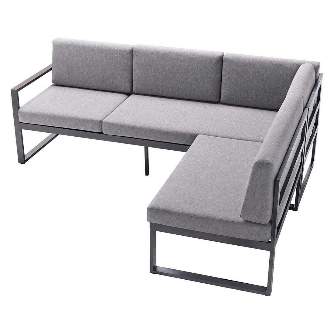 Sieger Adelaide Ecklounge Aluminium/Sunproof
