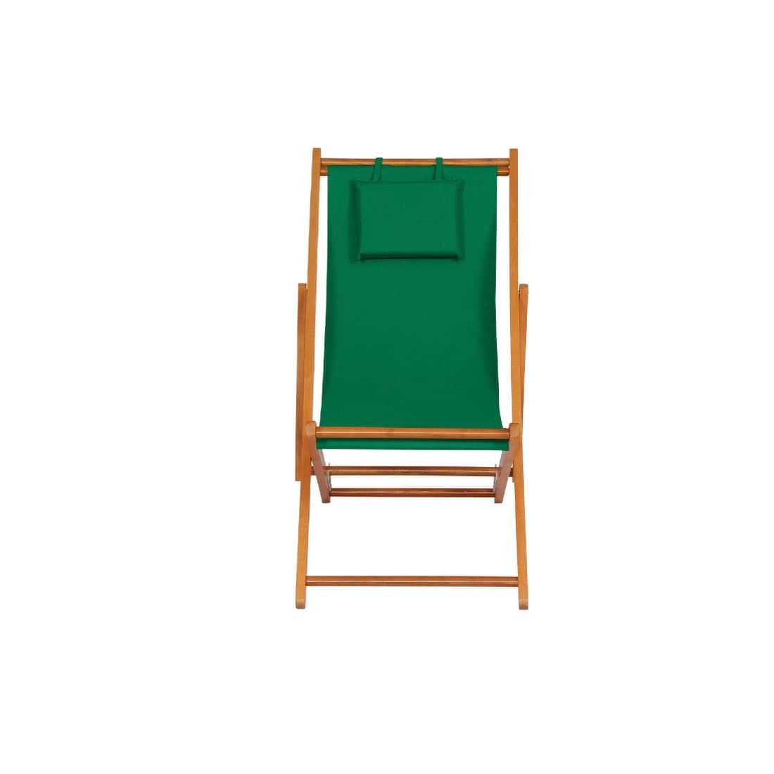 Siena Garden Faro Beach-Liegestuhl Holz/Textilene
