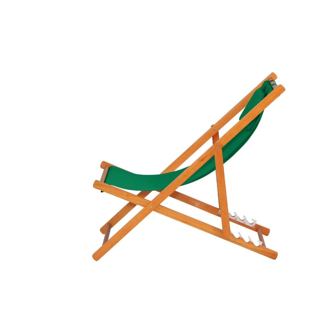 Siena Garden Faro Beach-Liegestuhl Holz/Textilene