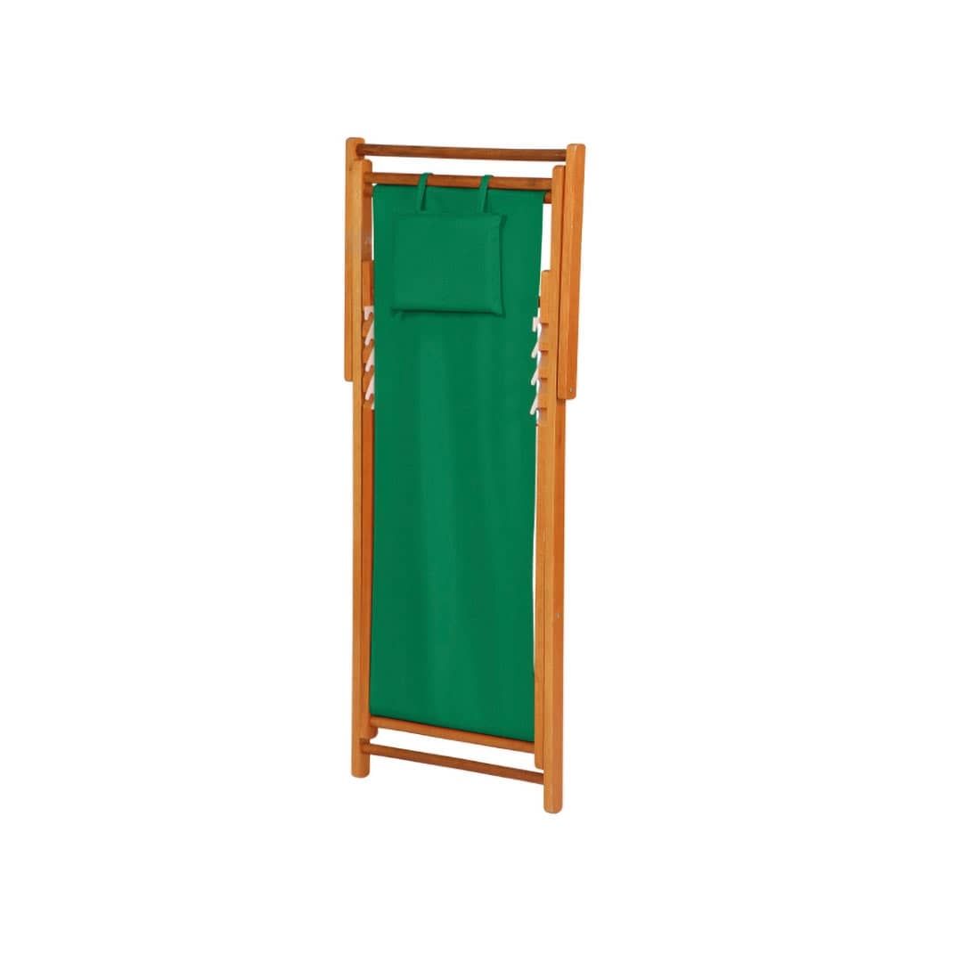 Siena Garden Faro Beach-Liegestuhl Holz/Textilene