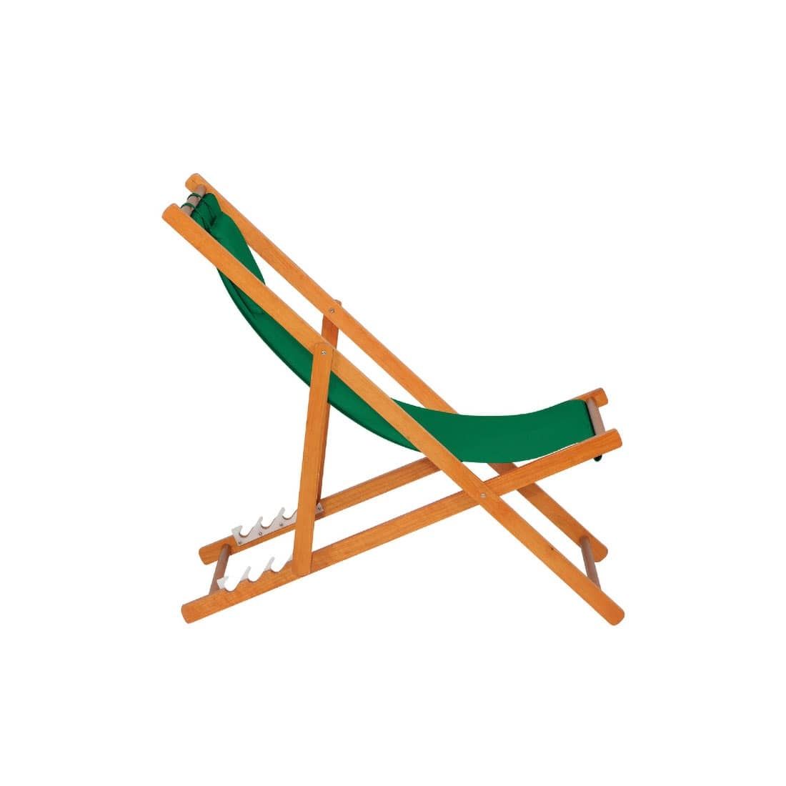 Siena Garden Faro Beach-Liegestuhl Holz/Textilene