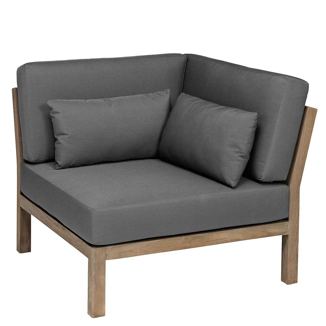 Apple Bee XXL-Factor Eck-/Endmodul Teak/Bee Wett