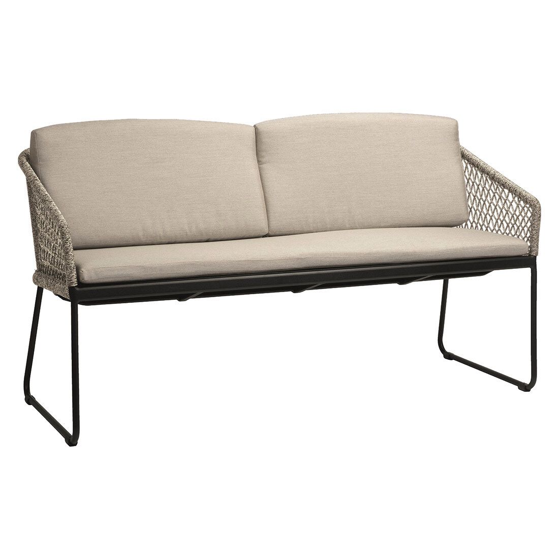 Stern Odea Diningsofa Aluminium/Rope/Polyacryl