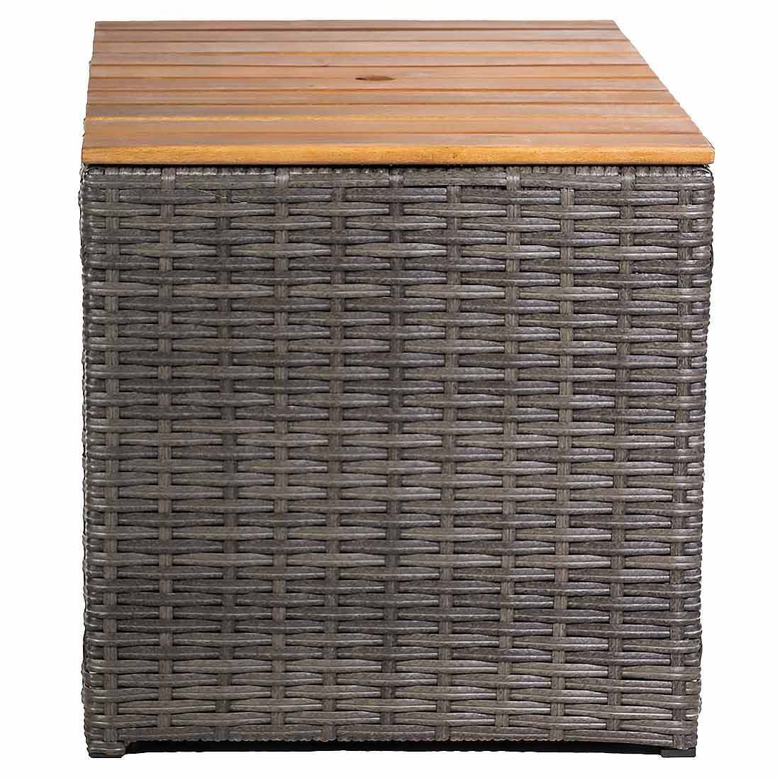 OUTLIV. Multifunktionales Daybed Aluminium/Polyrattan