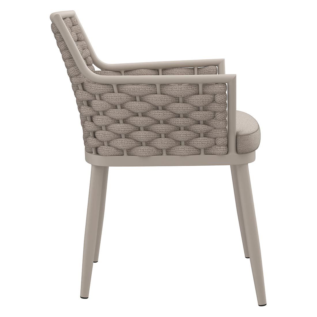 OUTLIV. Leon Gartensessel Aluminium mit Sitzkissen