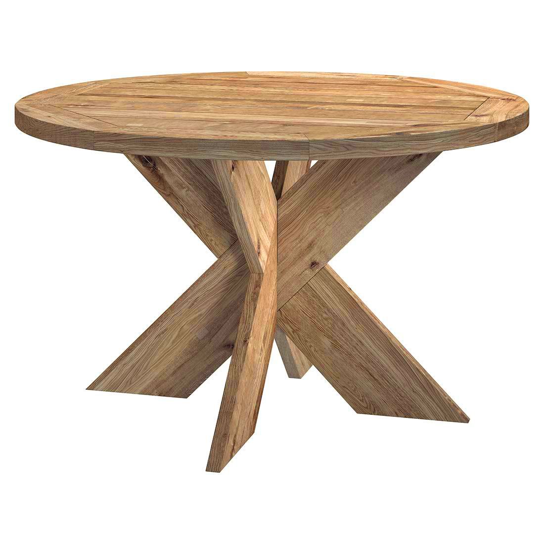 OUTLIV. Atlanta Gartentisch Ø130cm Teak Recycelt