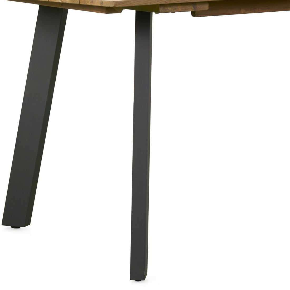 OUTLIV. Alkas Dininglounge Tisch 200x100cm Teak/Sunproof A-Beine