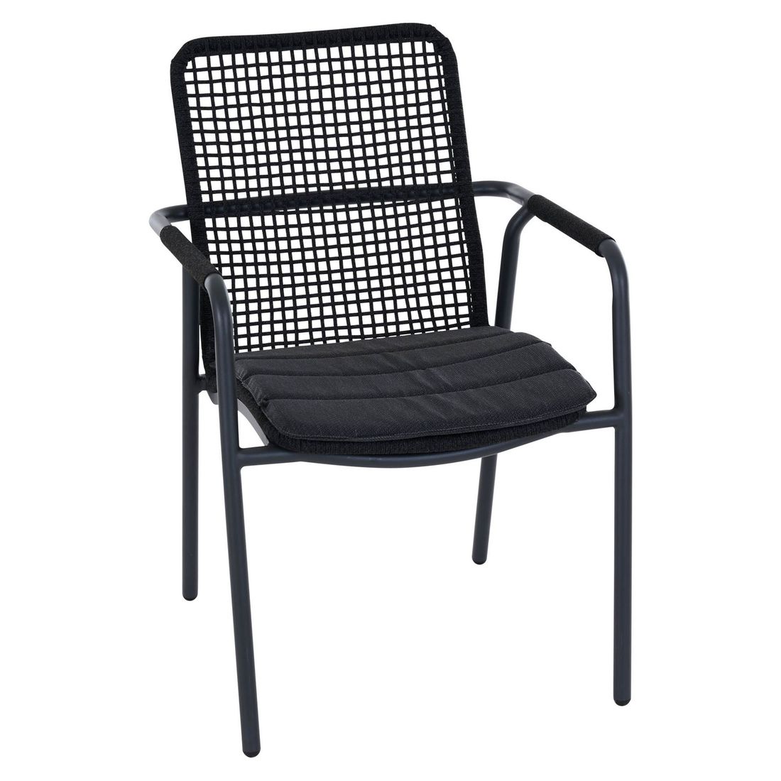 Siena Garden Repton Stapelsessel Aluminium/Rope