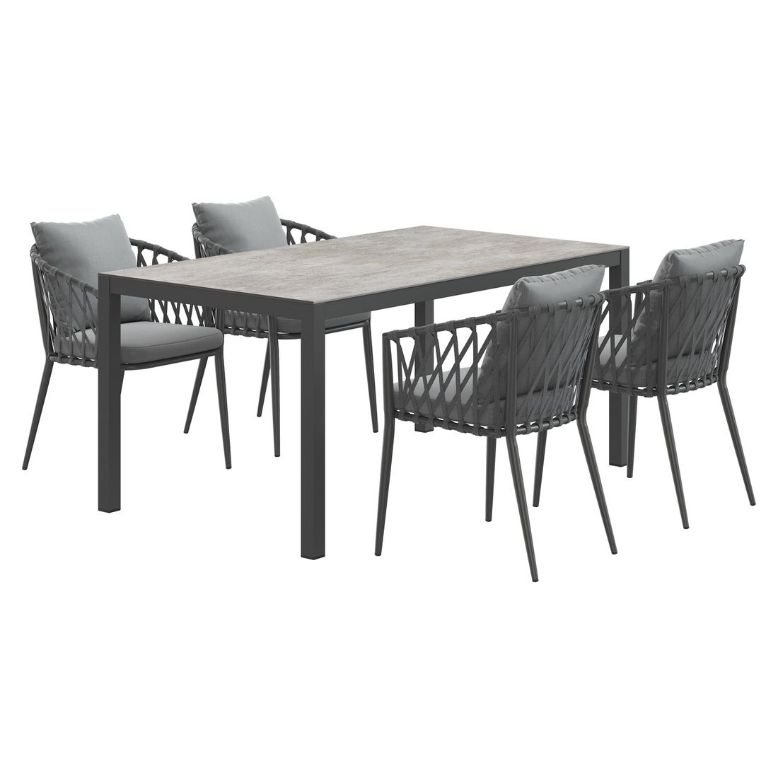 LC Garden Sunrepo Gartenmöbel-Set mit OUTLIV. Tisch