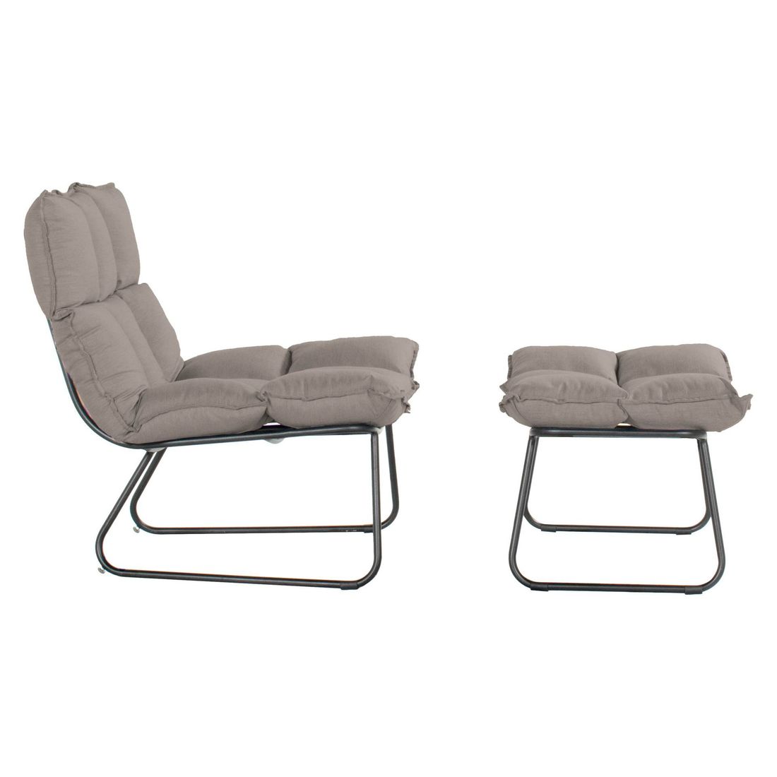 SCHÖNER WOHNEN-Kollektion Leska Schaukelsessel Aluminium/Sunbrella
