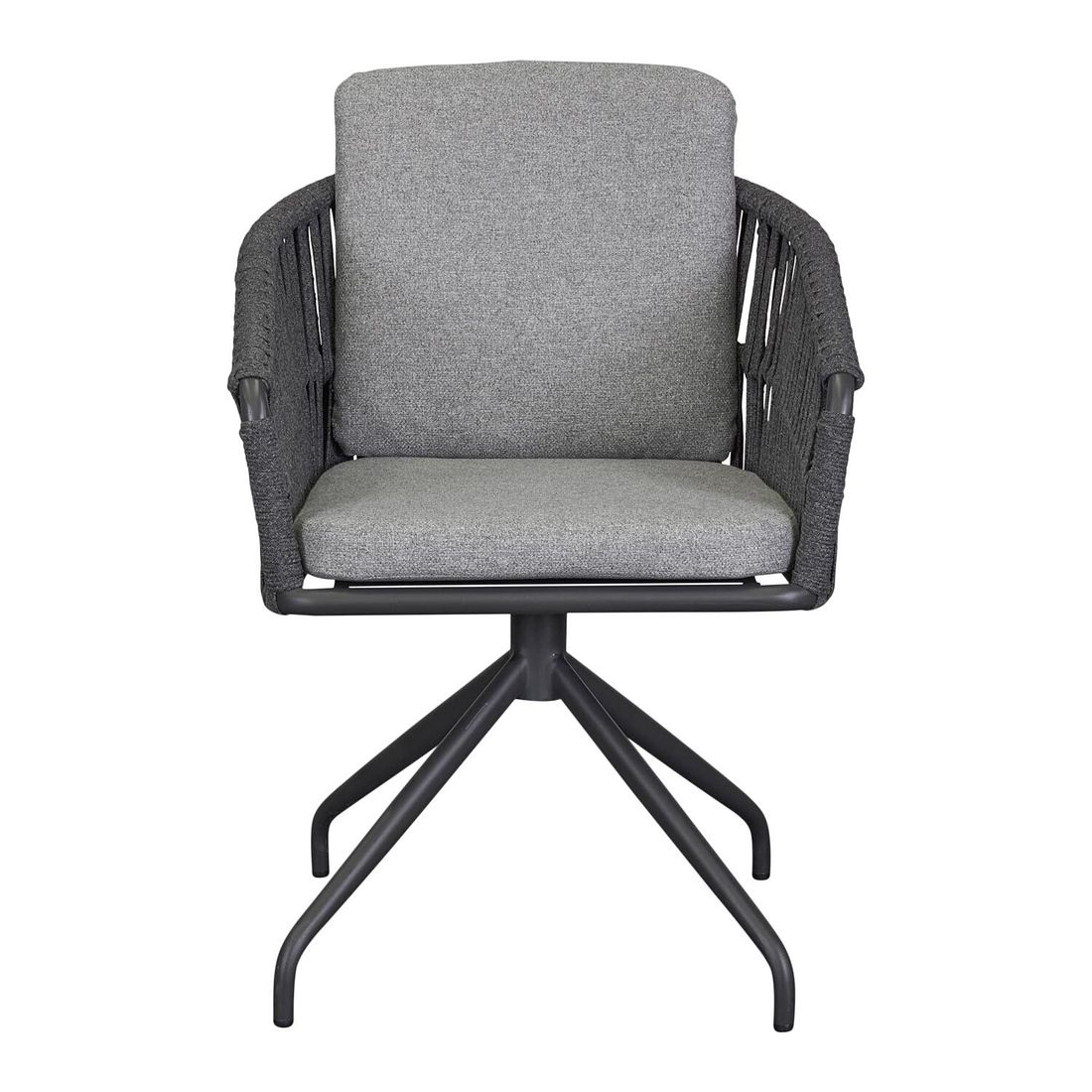 LC Garden Genua Gartensessel drehbar Aluminium mit Sitz- und Rückenkissen