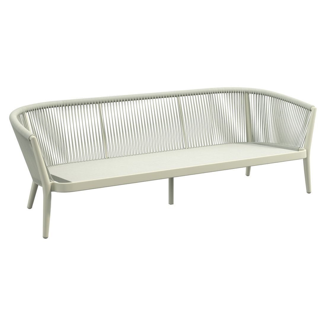 OUTLIV. Monet Gartenloungesofa Aluminium/Rope/Olefin