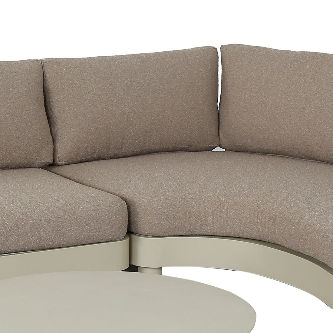 OUTLIV. Santa Barbara Ecklounge inkl. Loungetisch Aluminium/Olefin