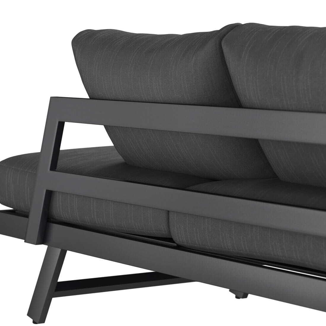 OUTLIV. Atlanta Gartenloungesofa Aluminium/Olefin