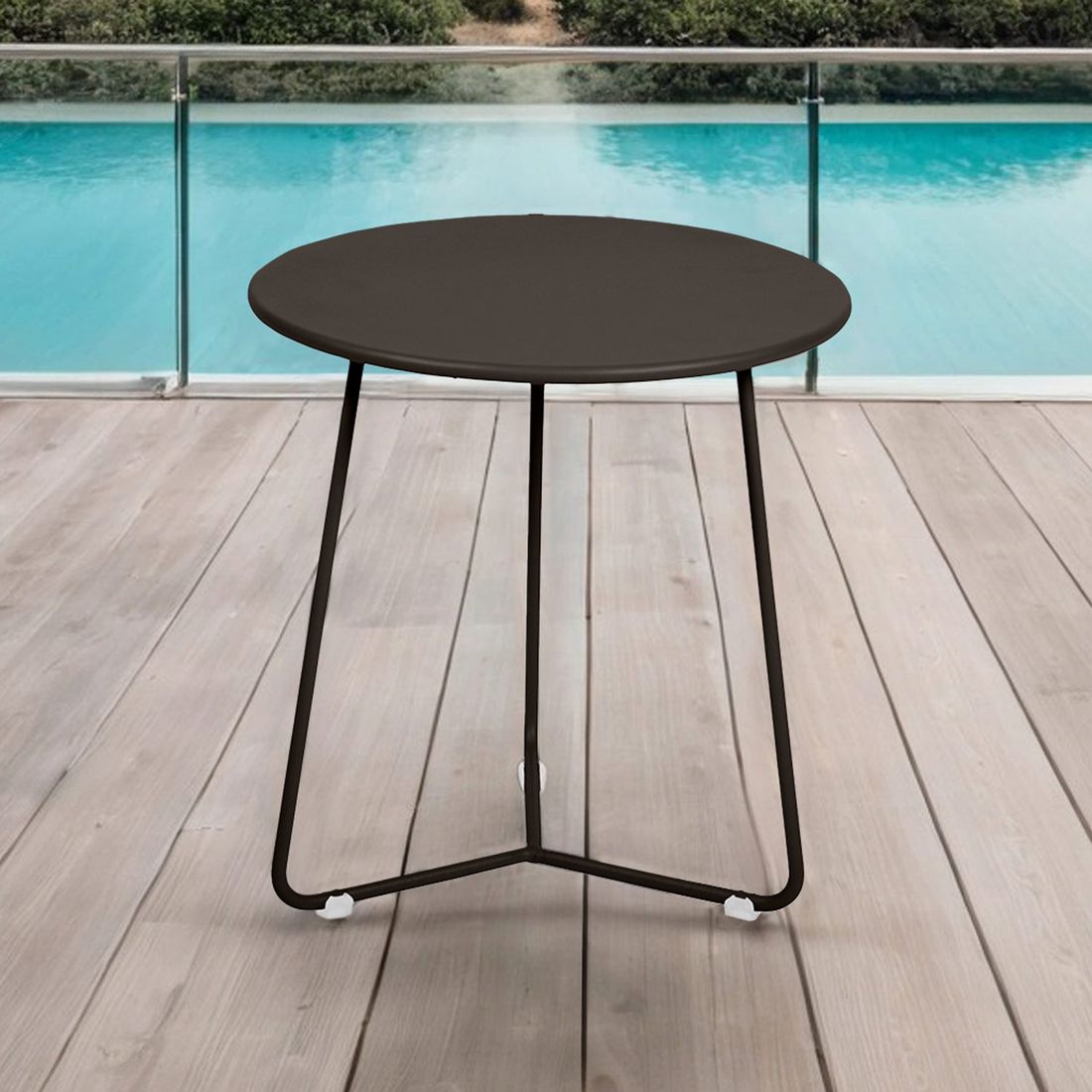 Fermob Cocotte Beistelltisch Garten Ø34cm Stahl